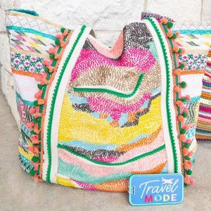 Large Seed Bead Tote Bag